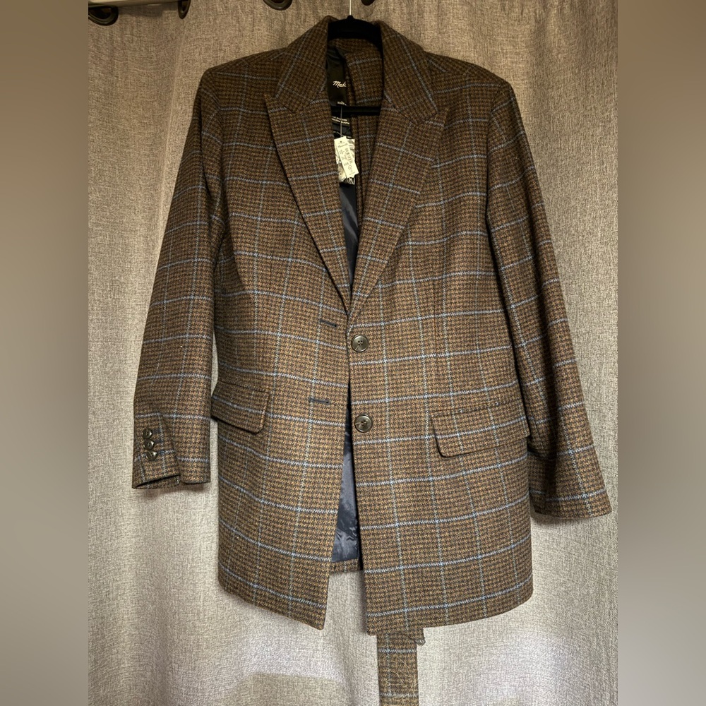 Madewell Bedford Oversized Blazer 6 NWT